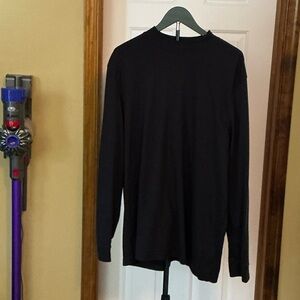 Croft & Barrow Black Long Sleeve Tee